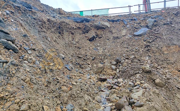 安徽黃山黟縣高鐵廣場地質 安徽黃山黟縣高鐵廣場地質