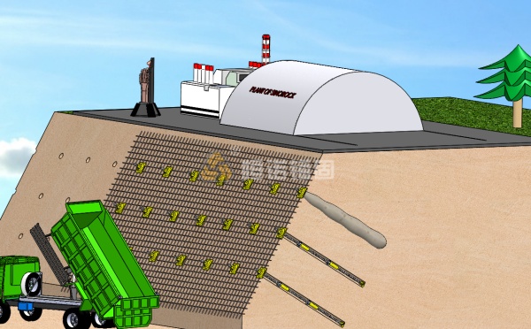 錨桿掛網噴漿護坡施工