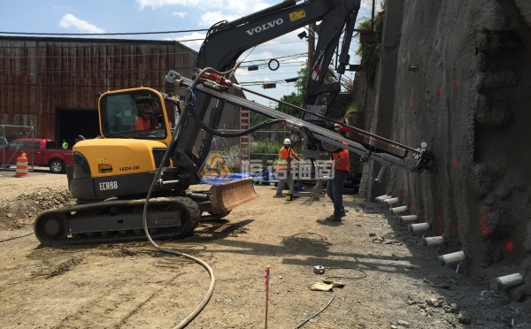 護坡錨桿施工工藝流程