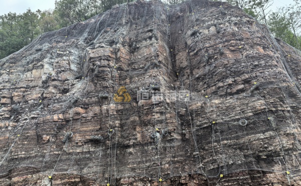 邊坡主動防護網(wǎng)施工步驟