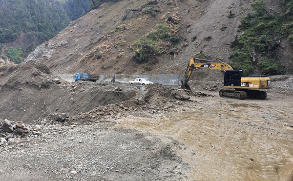 自鉆式錨桿在流砂型地質中施工