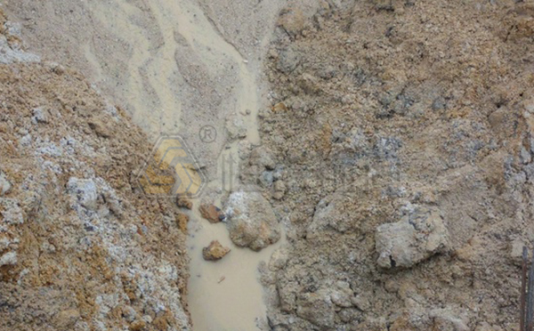 流砂層地質圖 流砂層地質圖